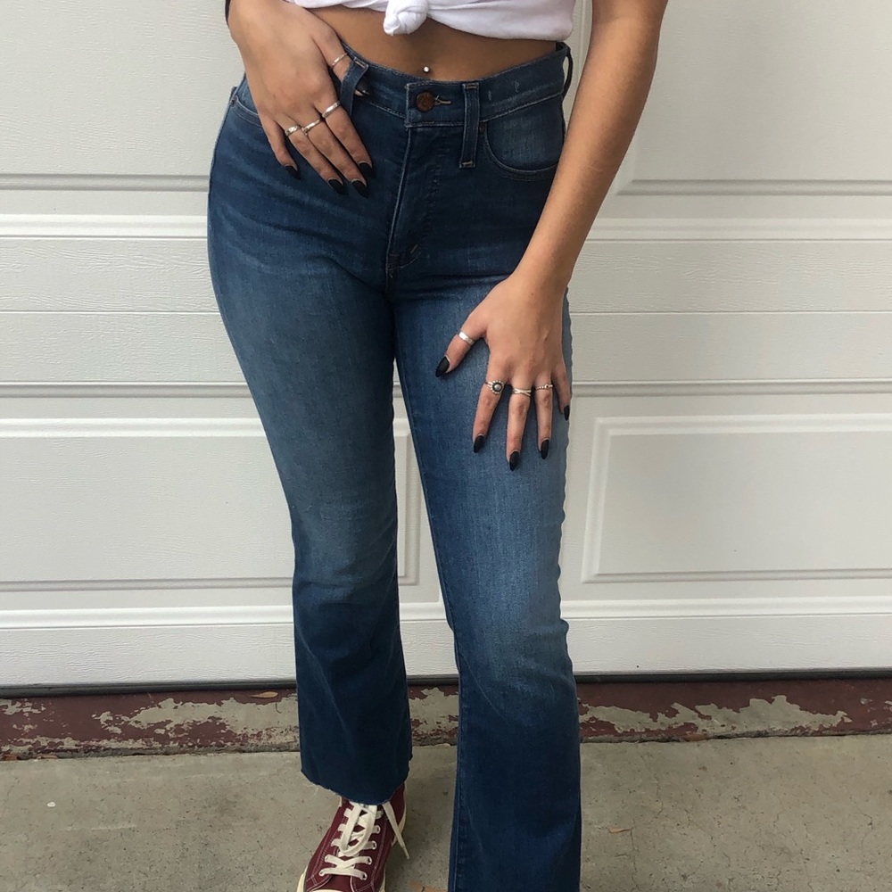 Madewell cali Demi boot madewell jeans
